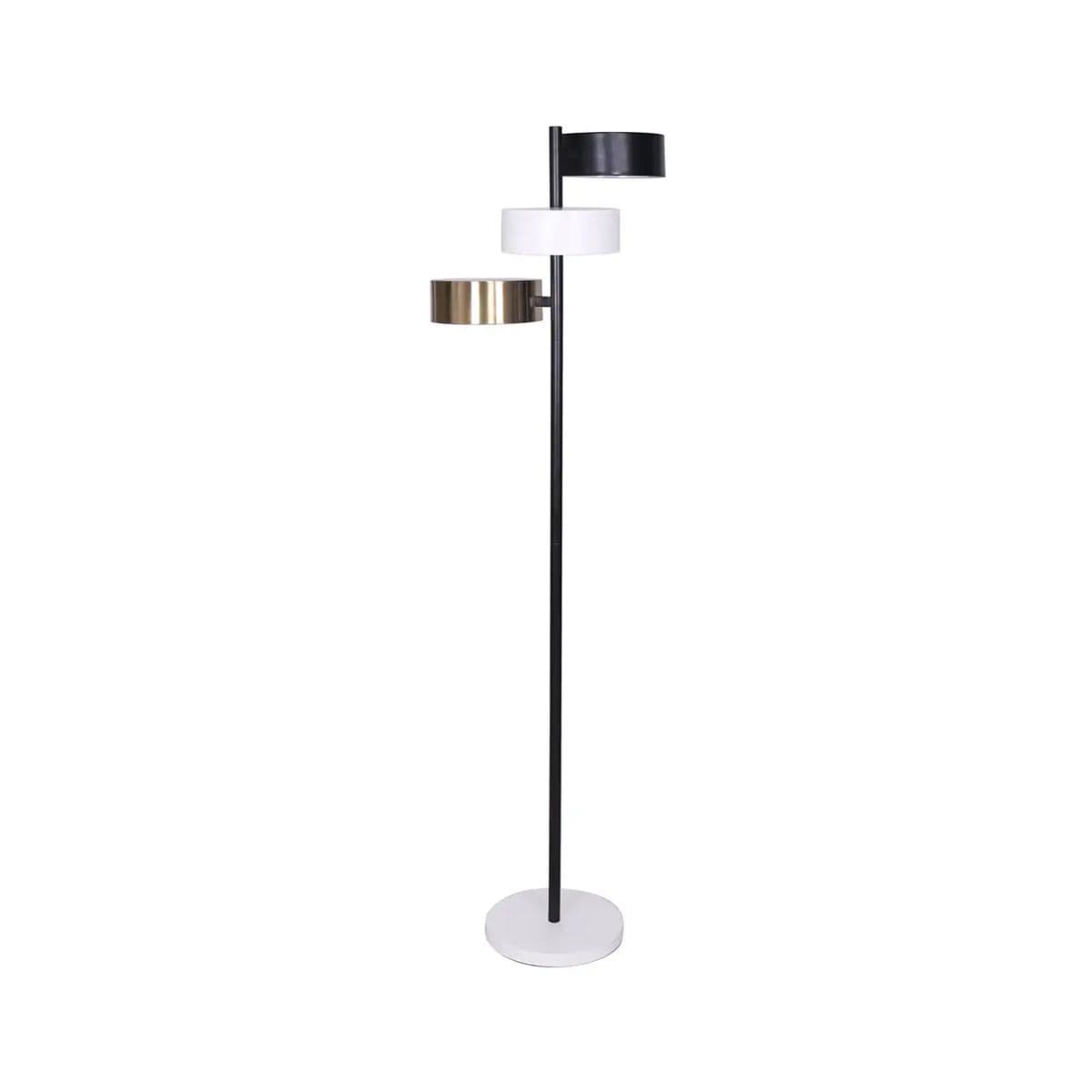 L2 Lighting Luca 3 Light Floor Lamp 61"H