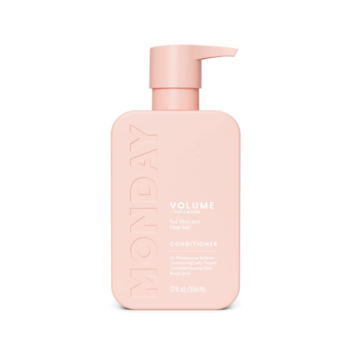 MONDAY Haircare VOLUME Conditioner- 12 fl oz: For Fine Hair, Gardenia Scent, Liquid Form
