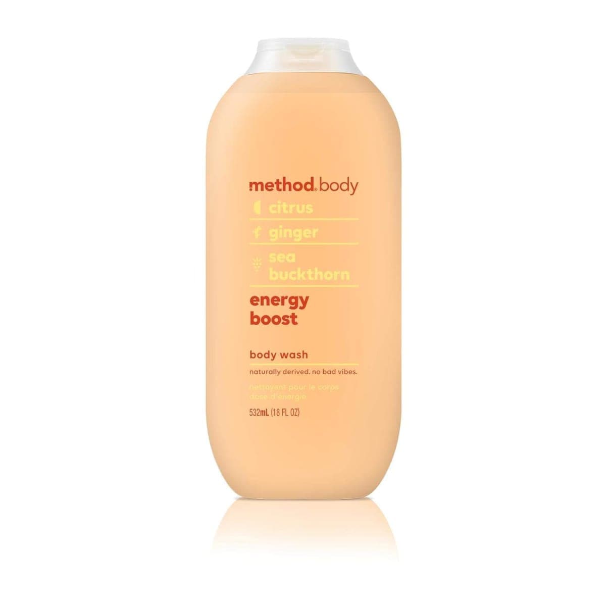 METHOD Experiential Body Wash, Energy Boost, 532ml