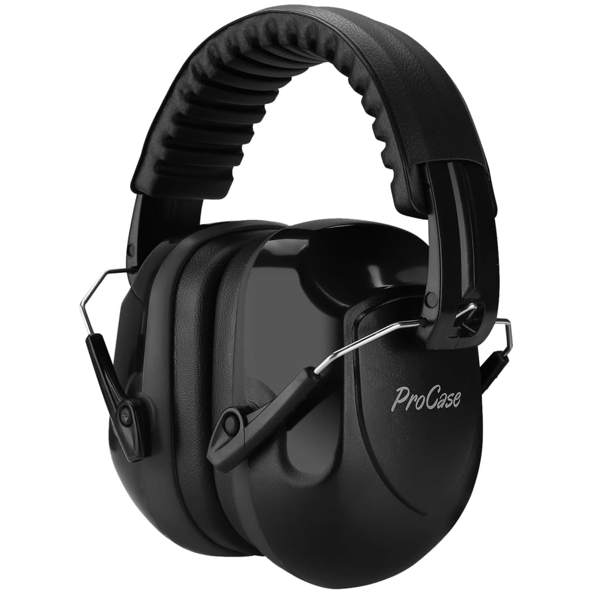 ProCase Noise Cancelling Ear Muffs, NRR 28dB Ear Protection Noise Cancelling Headphones for Adults Autism, Hearing Protection Ear Defender for Shooting Gun Range Mowing -Black
