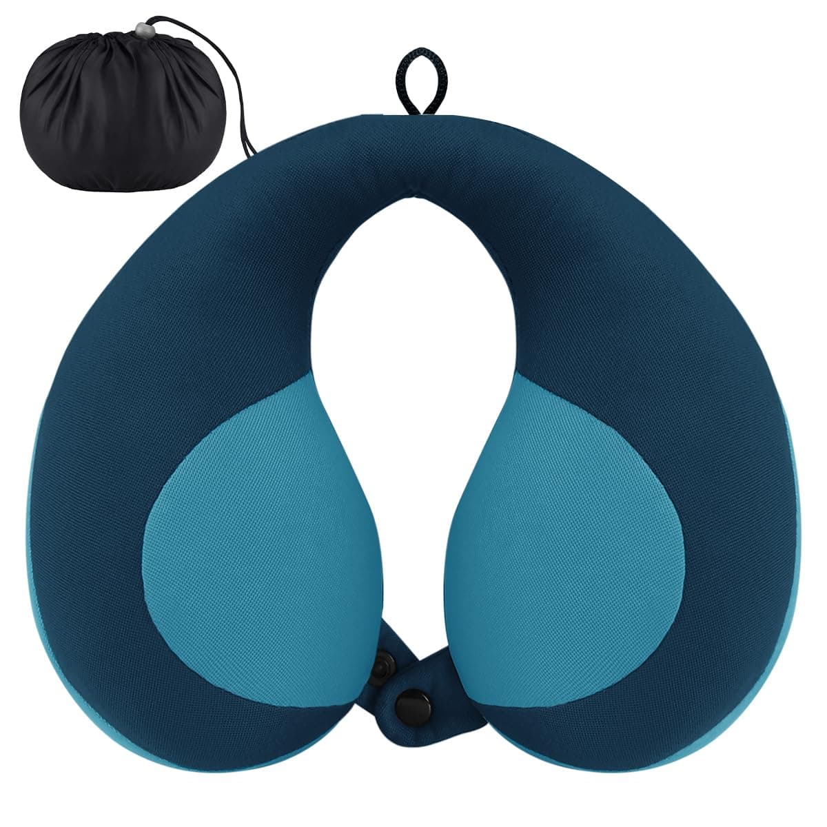INFANZIA Chin Supporting Travel Neck Pillow, Comfortably Supports and Helps Support Head and Neck - Gifts for Toddler/Child/Kids, Blue — image 1