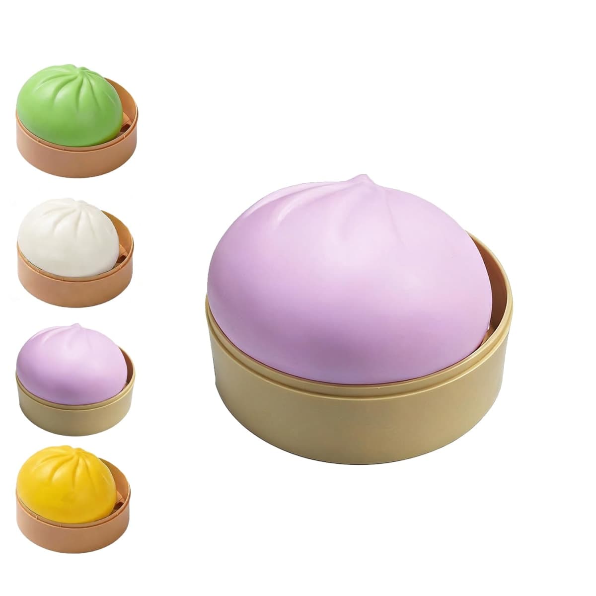 Dumplings Squishy Stress Balls Fidget Sensory Toy Mystery Dumplings Squishy Soft Squeeze Decompression Dough for Adults — image 1