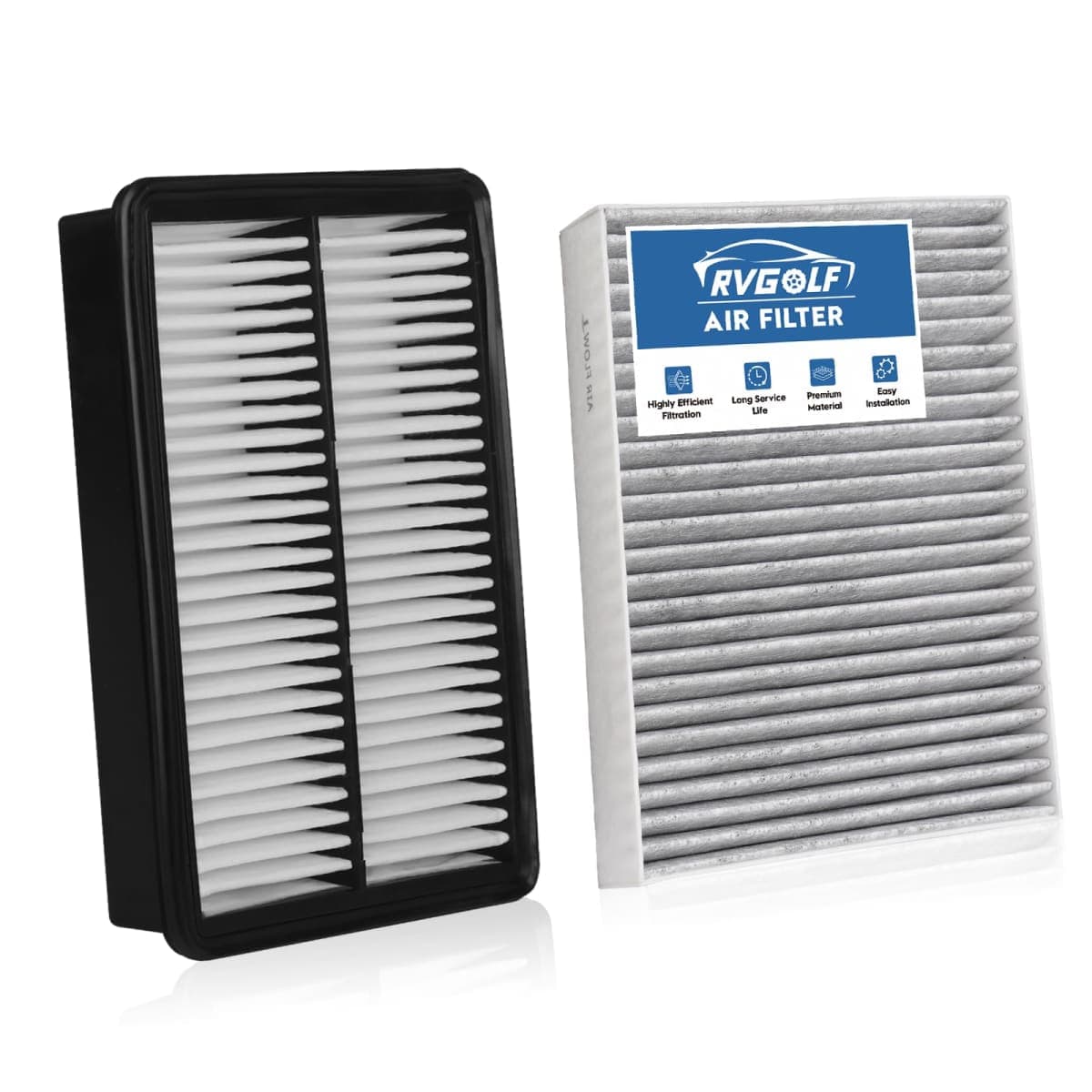 RVgolf Engine+Cabin Air Filters Fit 2020 2021 2022 2023 2024 2025 2026 Hyundai Palisade Engine Air Filter Replacement Accessories CA11943 97133-S8000 HAC-46207LB — image 1