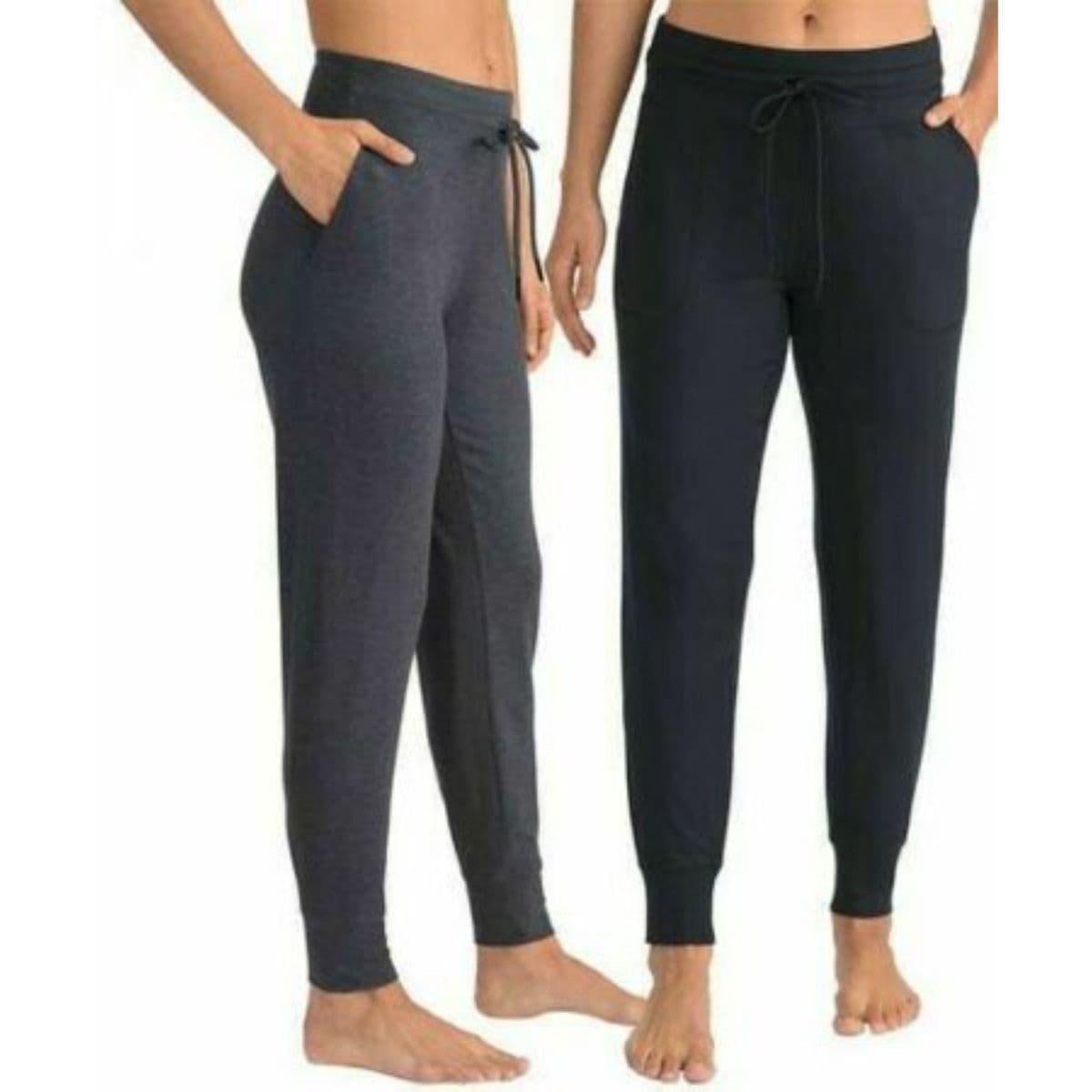 Lolë Women's Lounge Pant, 2-pack (Dark Grey & Light Grey) — image 1