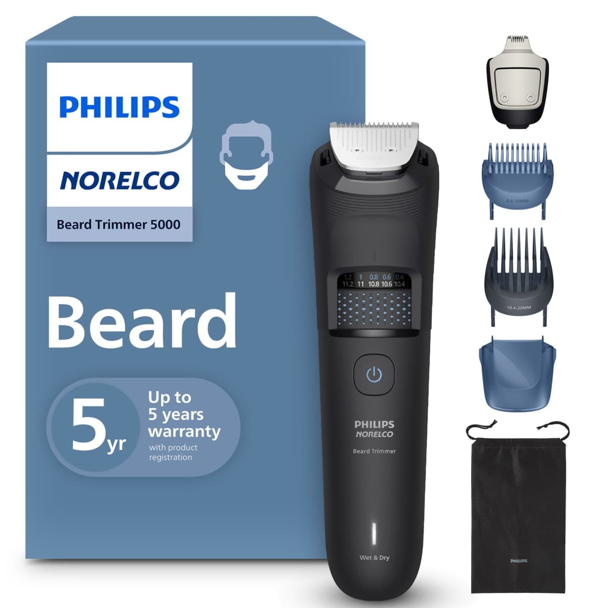 Philips Norelco Beard Trimmer Series 5000 - BT5775/40 — image 1