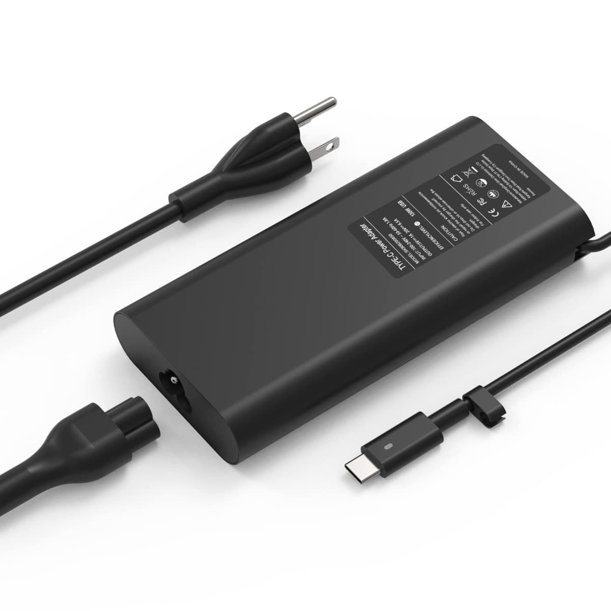 New 130W USB C Charge Replacement for Dell Laptop Charge Latitude 3520 5420 5520 5540 5550 7420 Inspiron 14 16 7620 Type C Dell Type C AC Adapter Power Cord — image 1