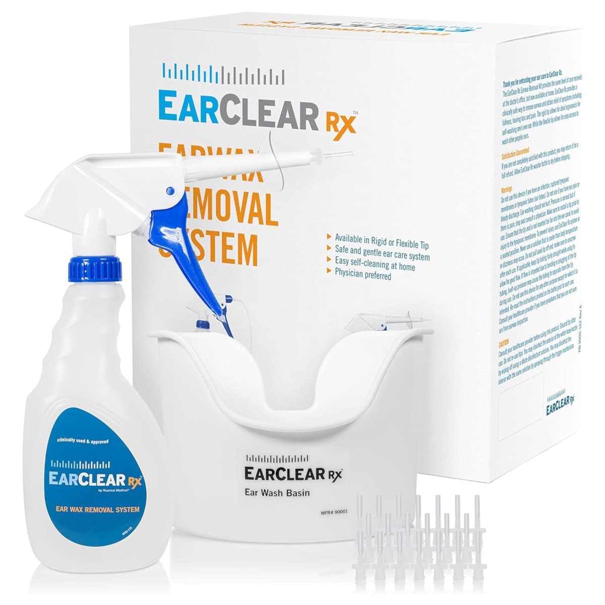 EarClear RX Ear Wax Removal Kit, Complete Ear Cleaning for Adults & Kids — image 1