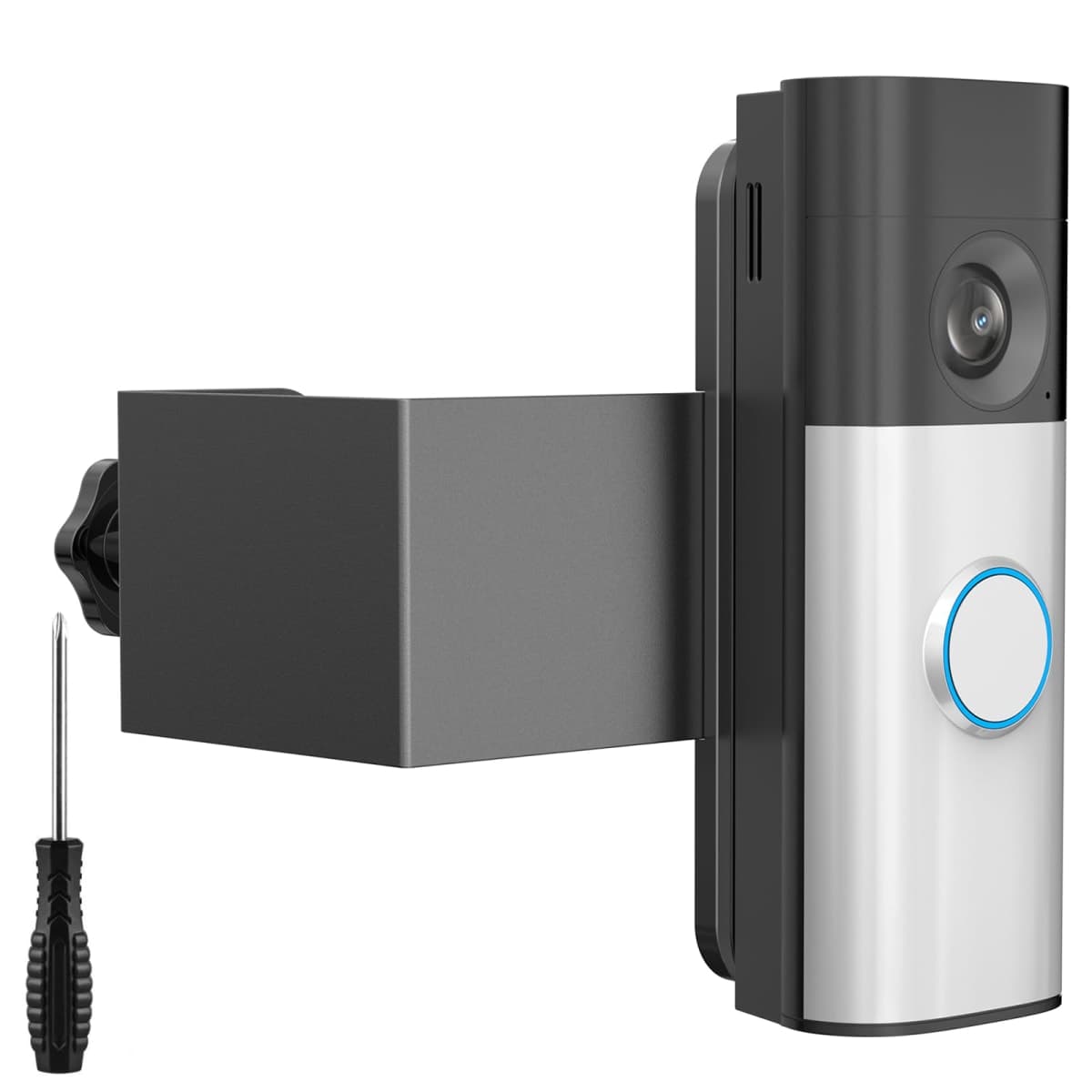 Anti-Theft Video Doorbell Camera Mount Compatible with Ring/Blink Doorbell — image 1