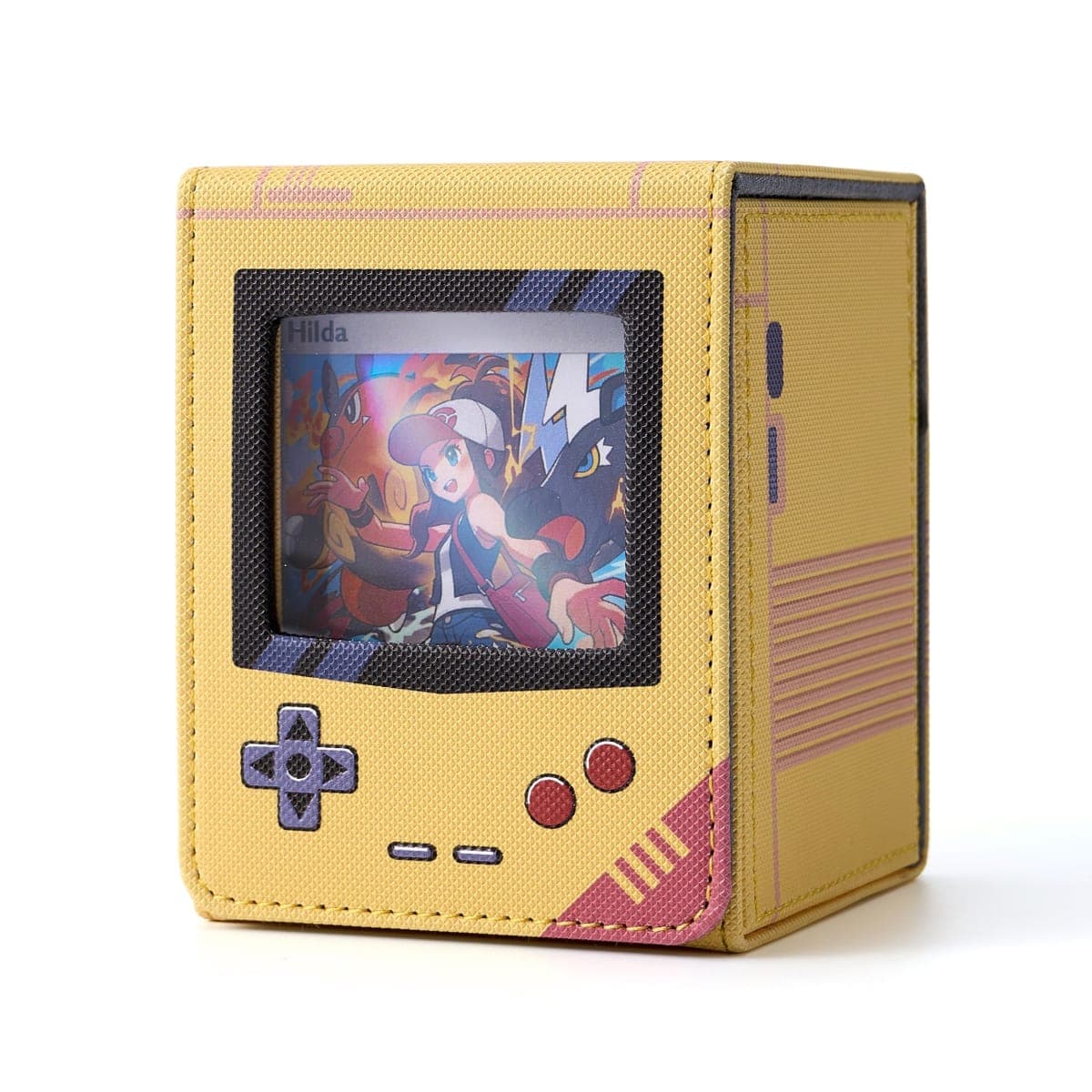 MTG Deck Box with Commander Display Retro Game Console–Style Case (Yellow) — image 1