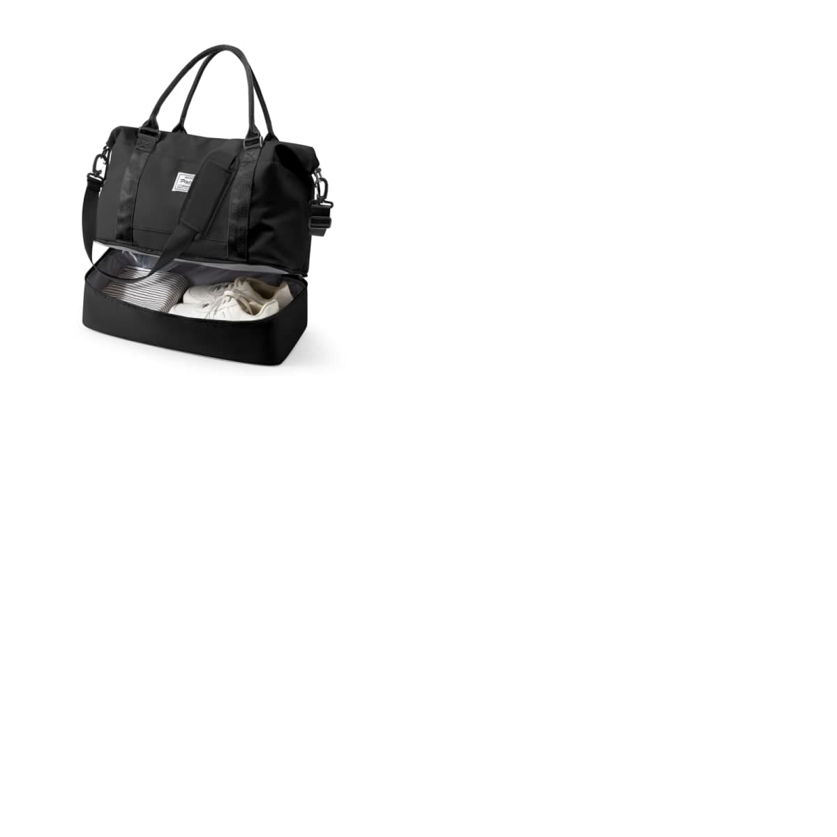 Travel Bag for Women, Sports Tote Gym Bag, H10-SlateGrey, Large — image 1