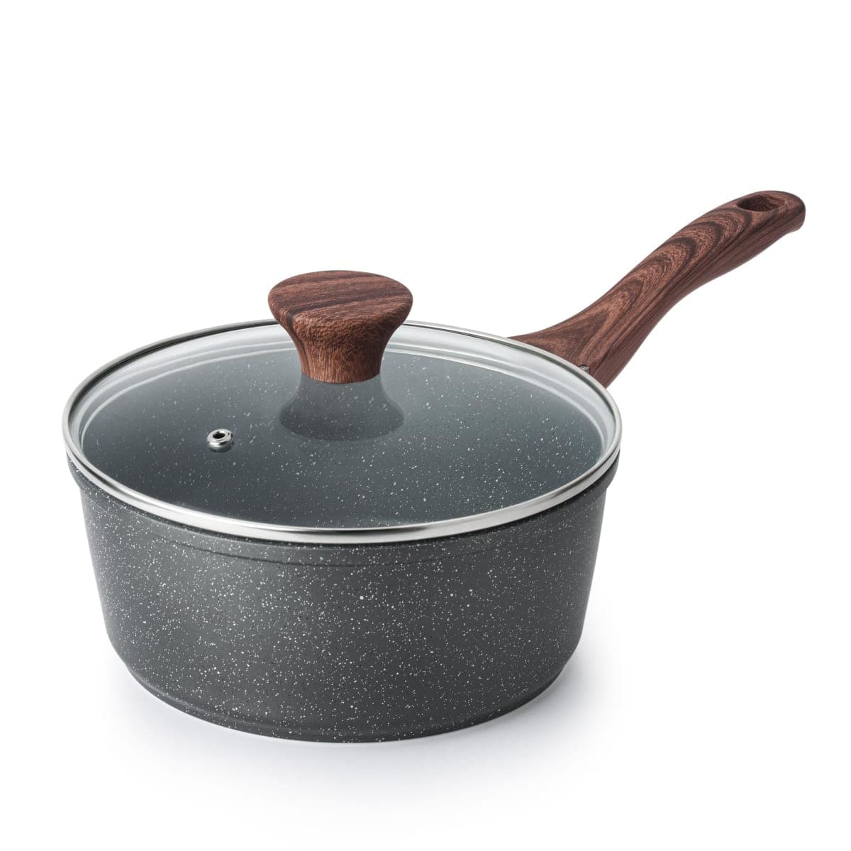 SENSARTE 1.5 Quarts Nonstick Saucepan with Lid, PFOA/PFOS Free — image 1