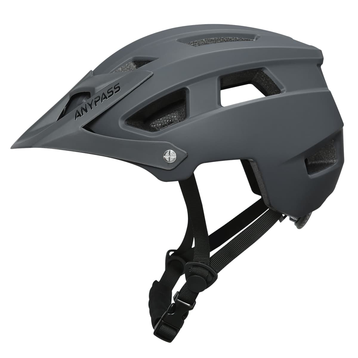 Mountain Bike Helmet Adult Men Women - Ultra Comfort, Super Lightweight Bicycle Helmets, MTB Cycling Gear Biking Accessories with Adjustable Fit & Removable Sun Visor — image 1