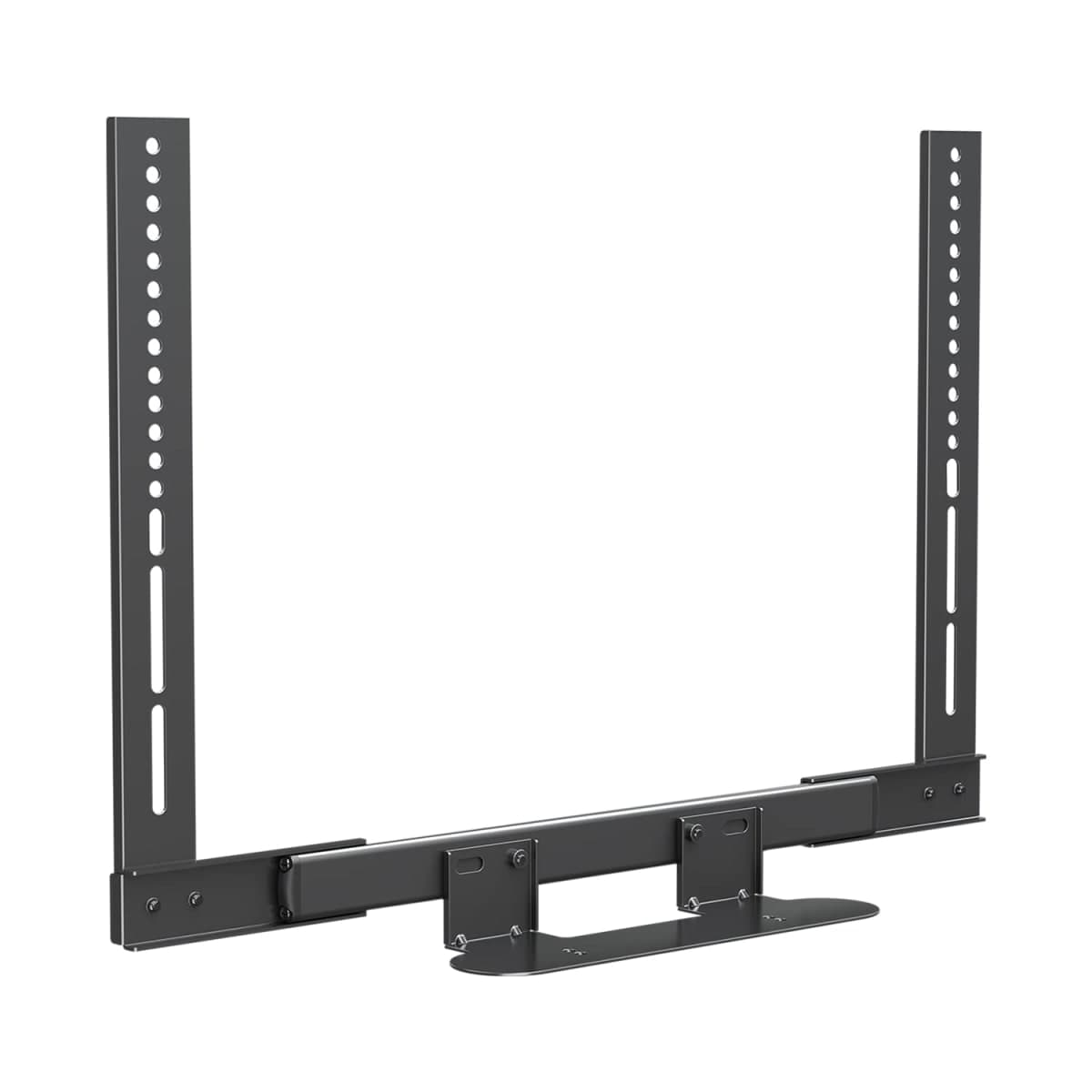 Mounting Dream Soundbar Mount with Easy Access Design for SONOS Beam, SoundBar Bracket with Sliding Block Fits TV up to VESA 600x400mm, Compatible with The Beam Constructed of Duty Aluminum Profile — image 1
