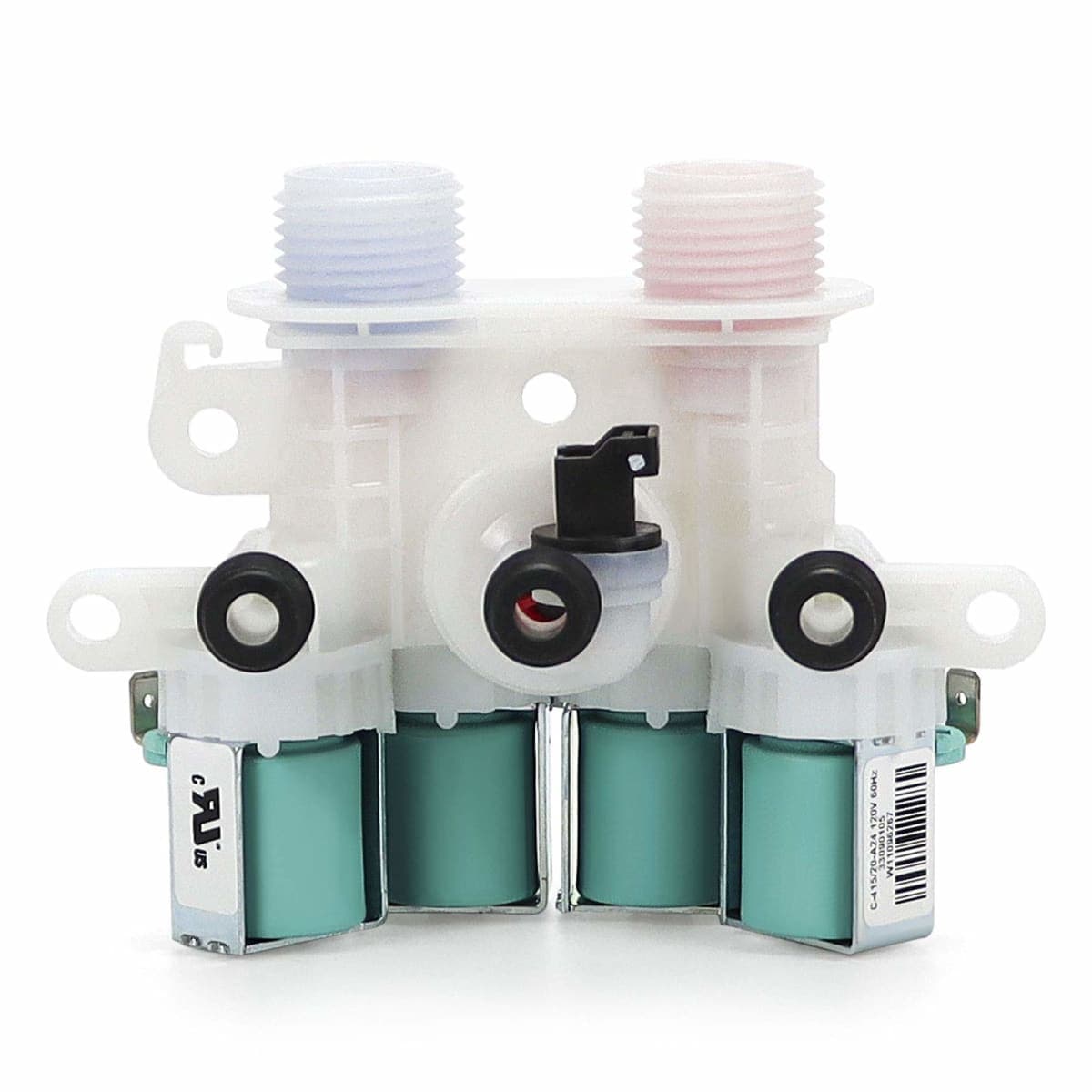 W11165546 Washer Water Inlet Valve(GENUINE ORIGINAL), Compatible with Whirl.pool Ke.nmore Washing Machine - Replaces W10758828, W10839828, W11096267, W11165546VP, AP6284346-10 Years Warranty — image 1