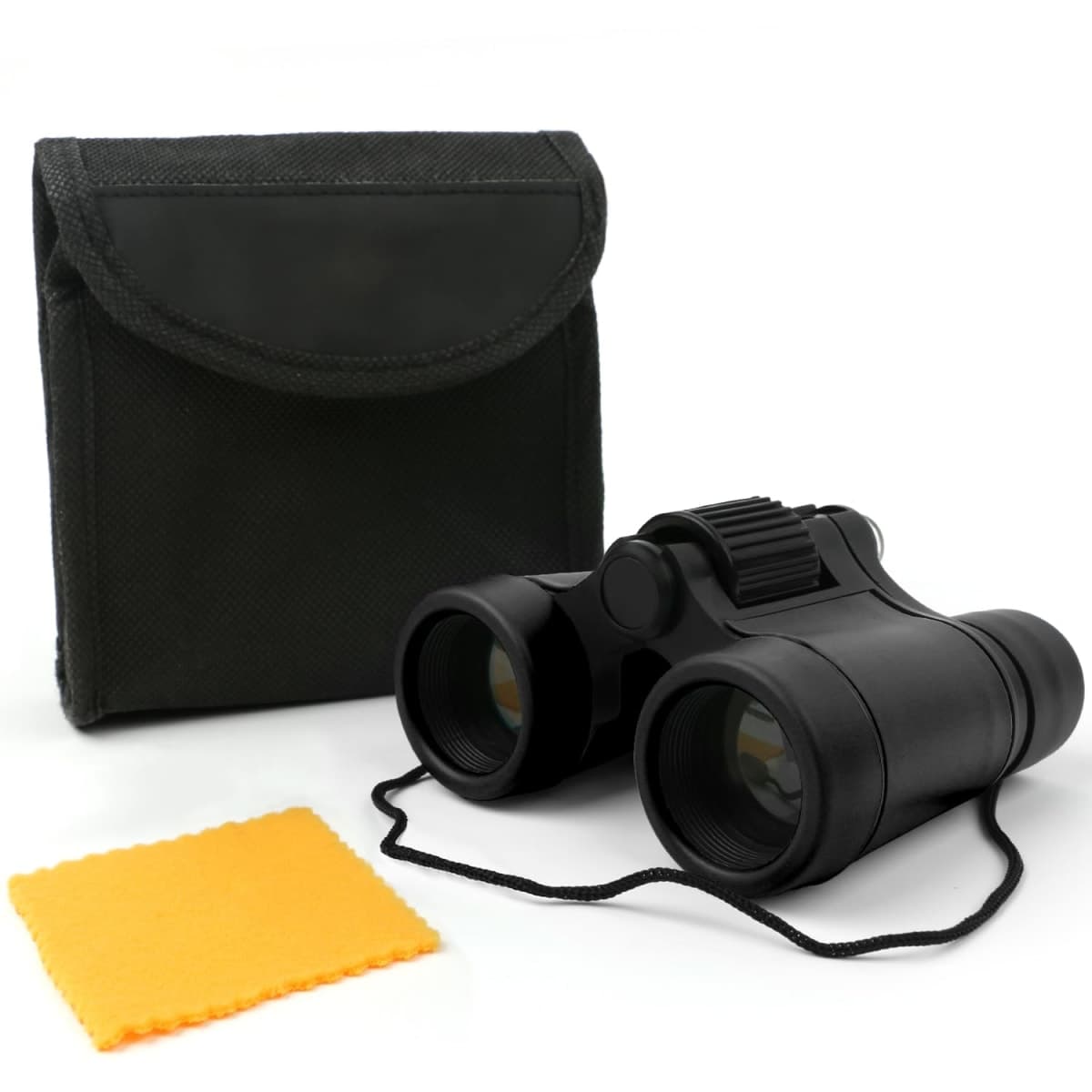 Scotamalone Kids Binoculars Shock Proof Toy Binoculars Set for Age 3-12 Years Old Boys Girls Bird Watching Educational Learning Hunting Hiking Birthday Presents black — image 1
