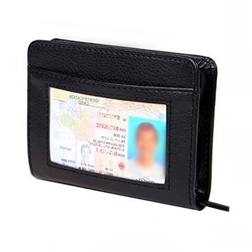 JahyShow Men's Zipper Wallet 36 Slots RFID Blocking Card Holder — image 1