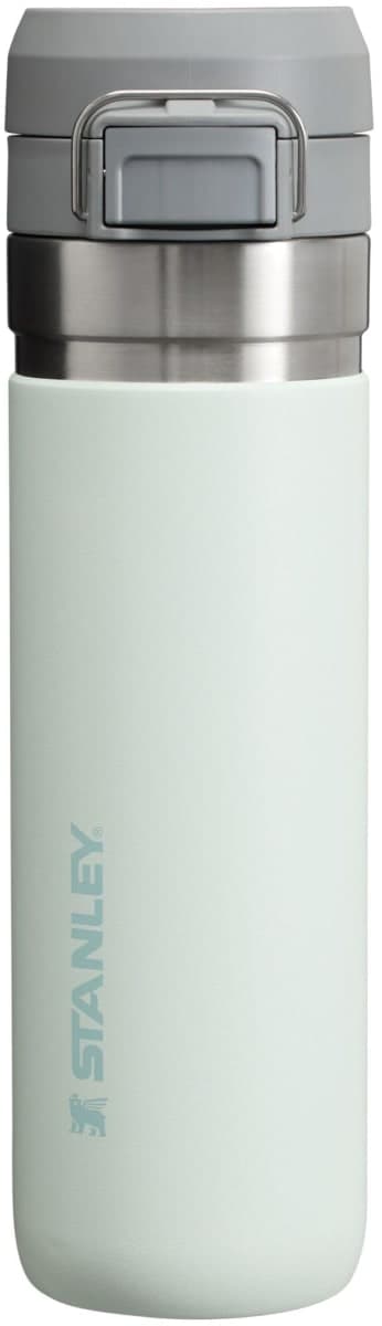 Stanley Quick Flip GO Water Bottle 24 oz | Push Button Lid | Leakproof and Packable for Travel and Sports | Insulated Stainless Steel | BPA-Free | Mist — image 1