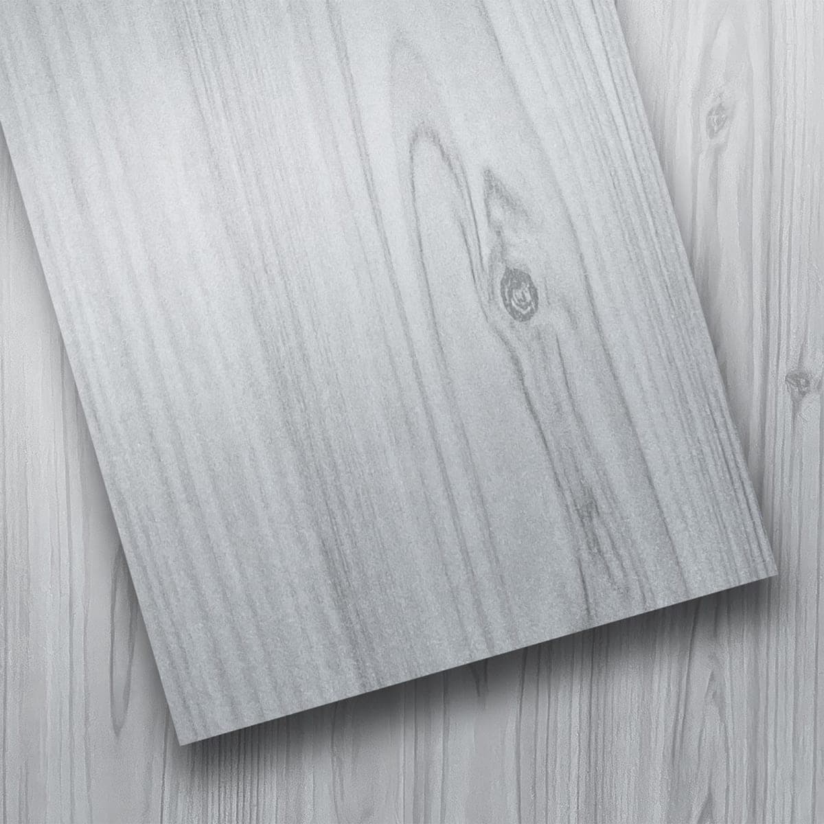 ZRTJ 54 Sq. Ft Vinyl Floor Tiles Peel and Stick, Waterproof Self Adhesive Flooring Planks, No Residue, Easy Installation for Kitchen, Living Room, Shops, Pine Wood Pattern, 36-Pack, Nature Gray — image 1