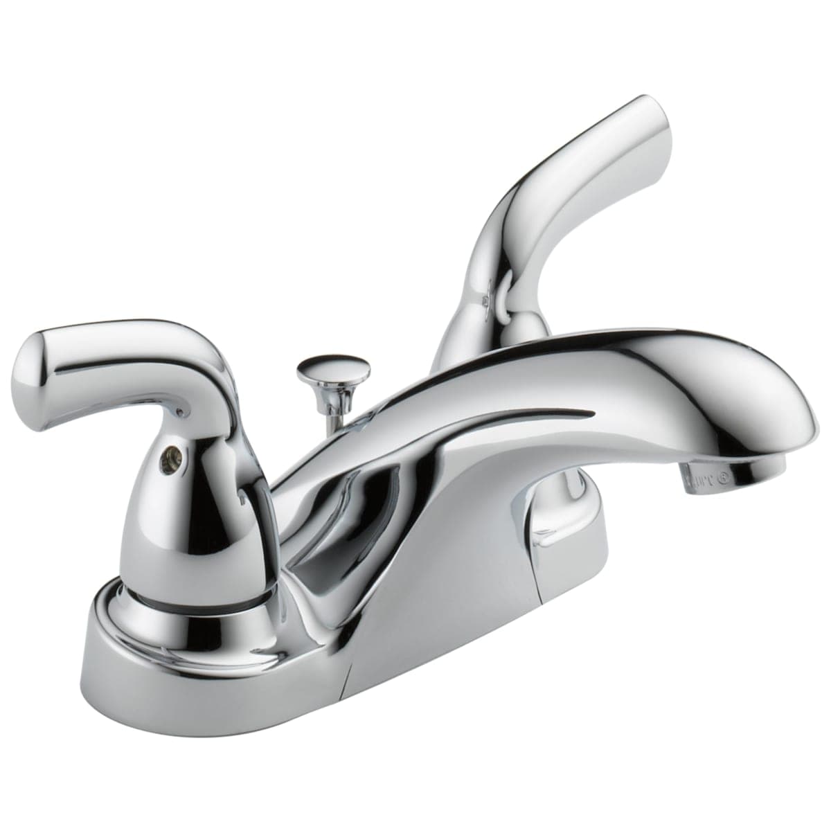 Delta B2510LF-PPU Foundations Core-B Two Handle Centerset Lavatory Faucet, Chrome — image 1
