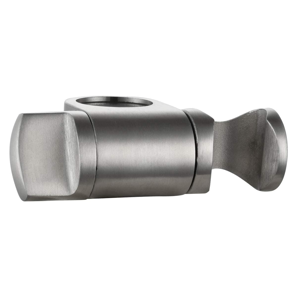 Tecmolog Adjustable Shower Head Holder for 25 mm Slide Bar, Stainless Steel Shower Bar Slider Holder Replacement Part Brushed Nickel, ST35 — image 1