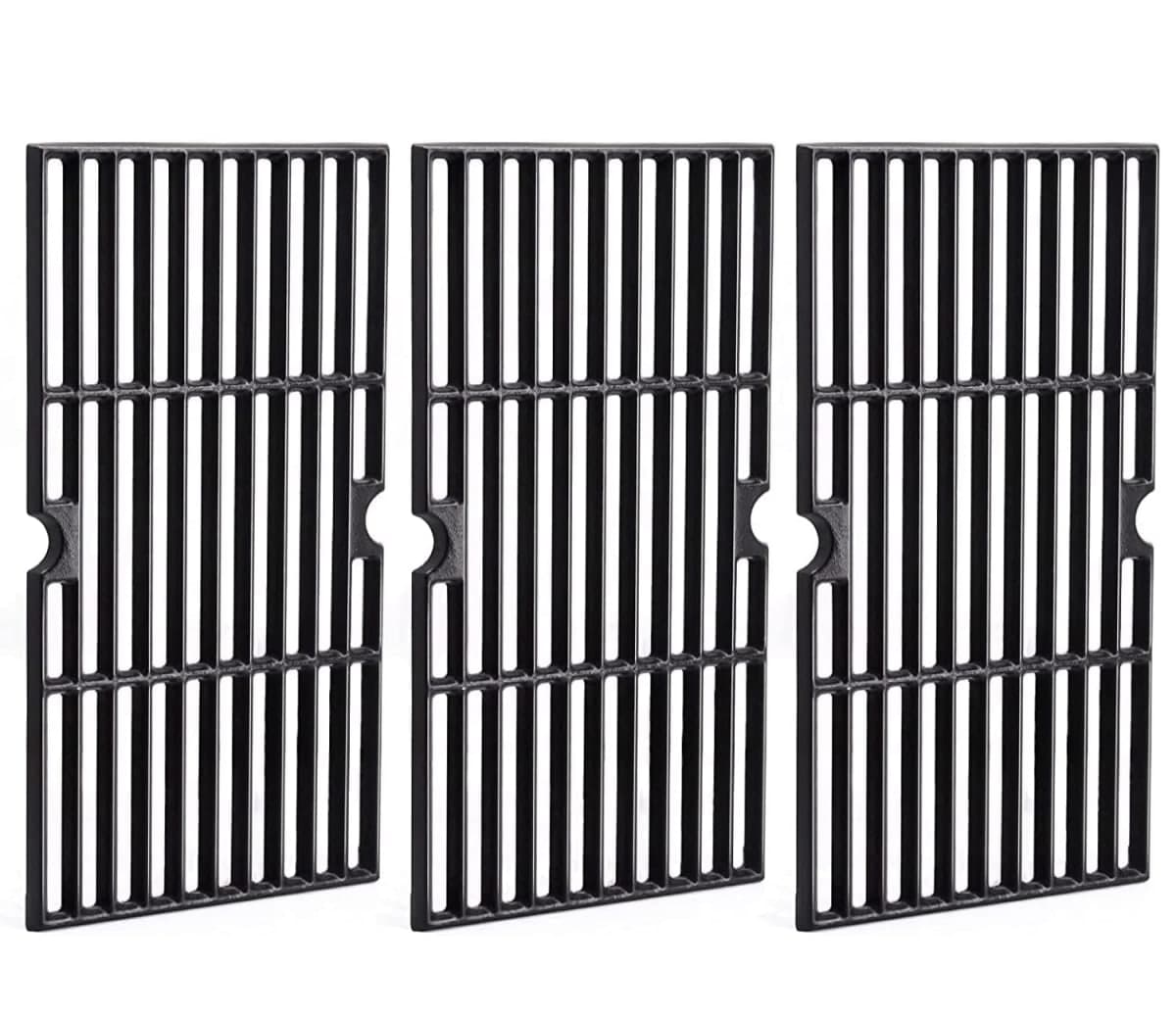 JCLMER Cast Iron Grill Grates Replacement for Charbroil Advantage 4 Burner — image 1