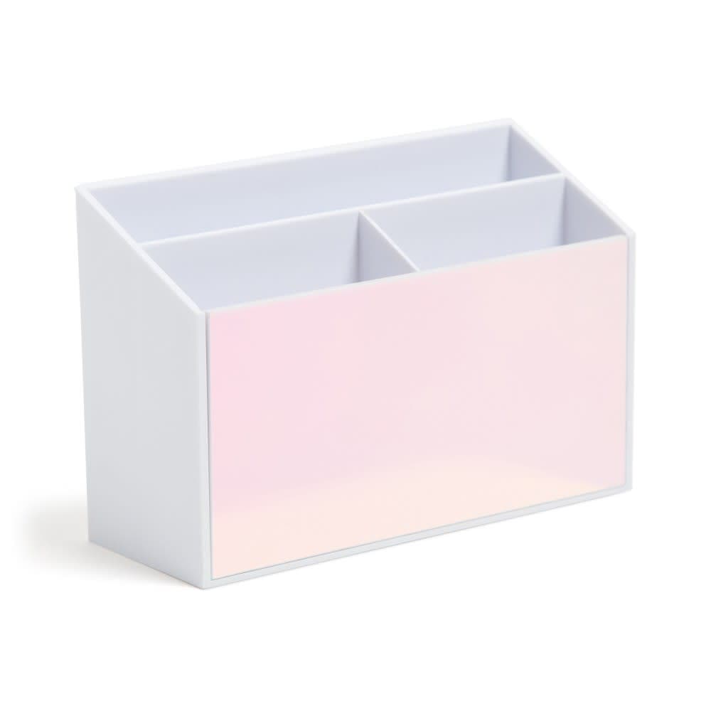 U Brands Acrylic Locker Large Bin - Iridescent — image 1