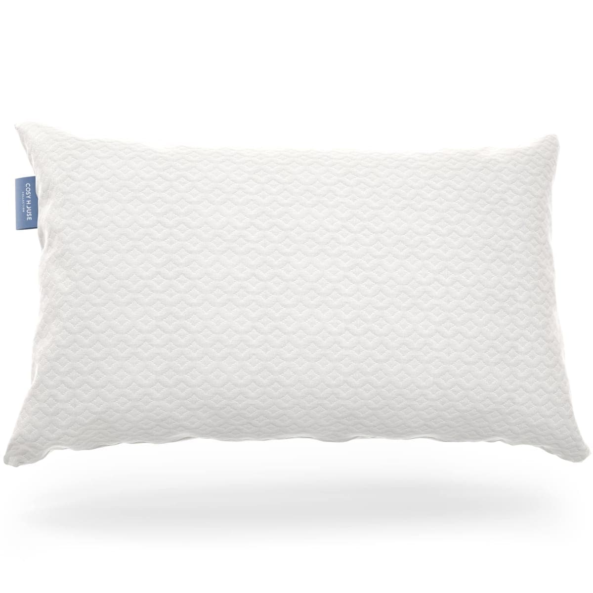 Cosy House Collection Luxury Rayon Derived from Bamboo Shredded Memory Foam Pillow - Adjustable & Removable Fill - Cool & Breathable Cover with Zipper for Side, Back, & Stomach Sleepers (Queen) — image 1