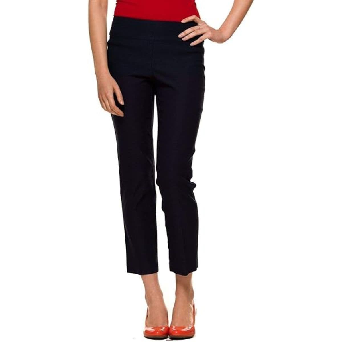 S.C. & Co. black pull-on trousers