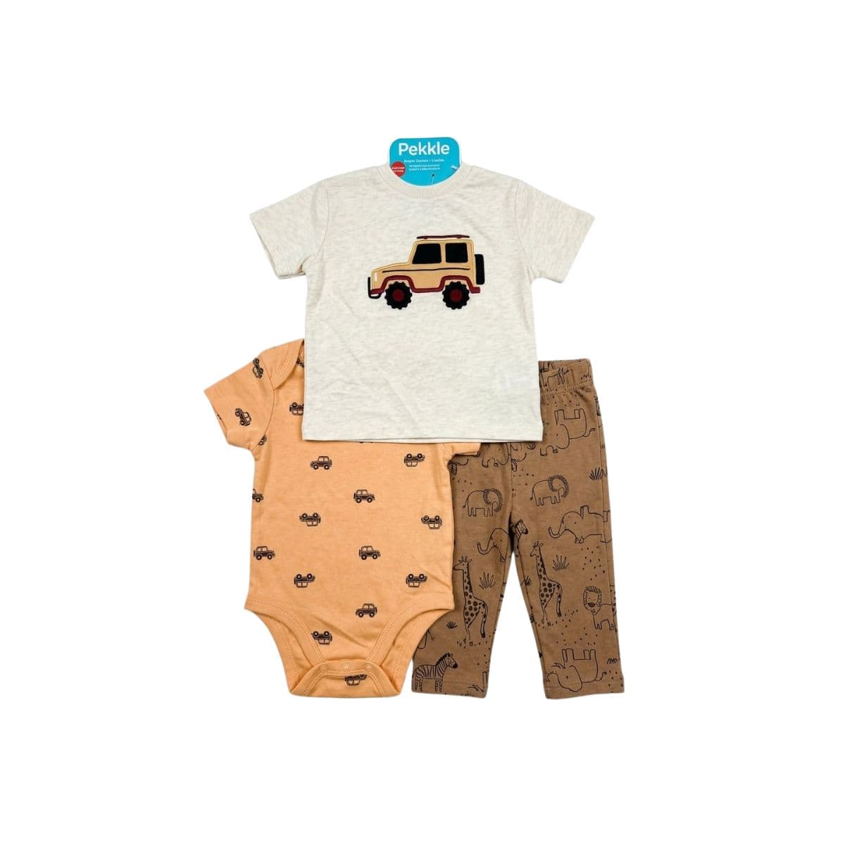 Pekkle infant clothing set 3pc — image 1