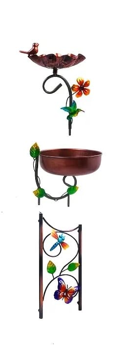 Outdoor Freestanding Bird Bath 91cm
High Decorative Bird Stand