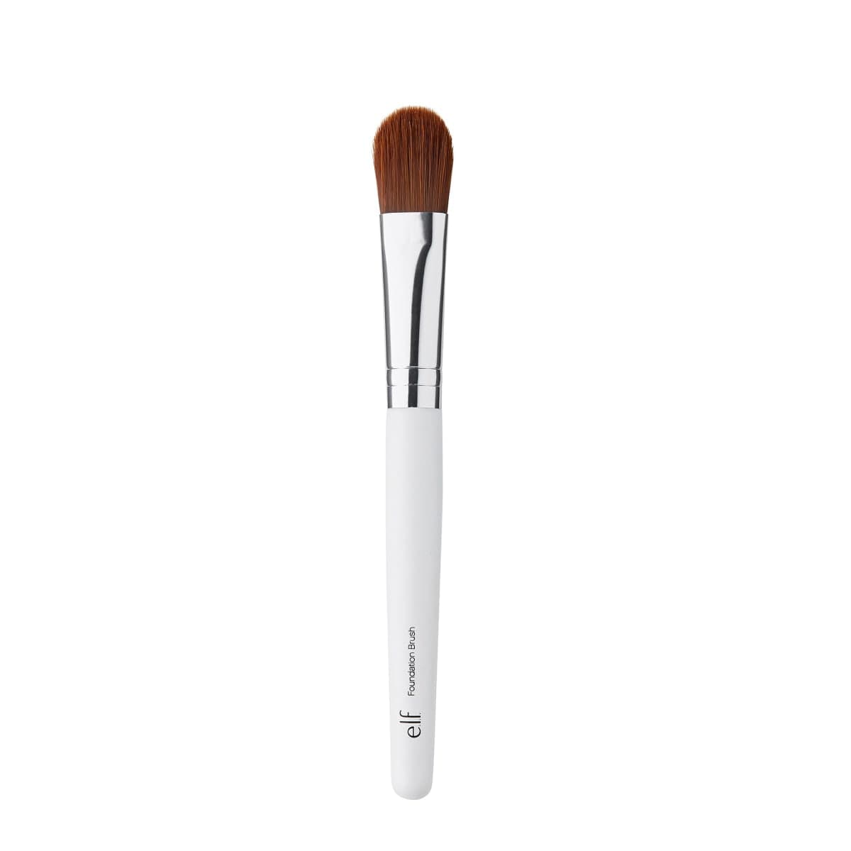 e.l.f. Foundation Brush, Tapered Face Makeup Brush For A Flawless, Ultra-Smooth, Poreless Finish, For Cream Or Liquid Formulas, Vegan & Cruelty-Free — image 1