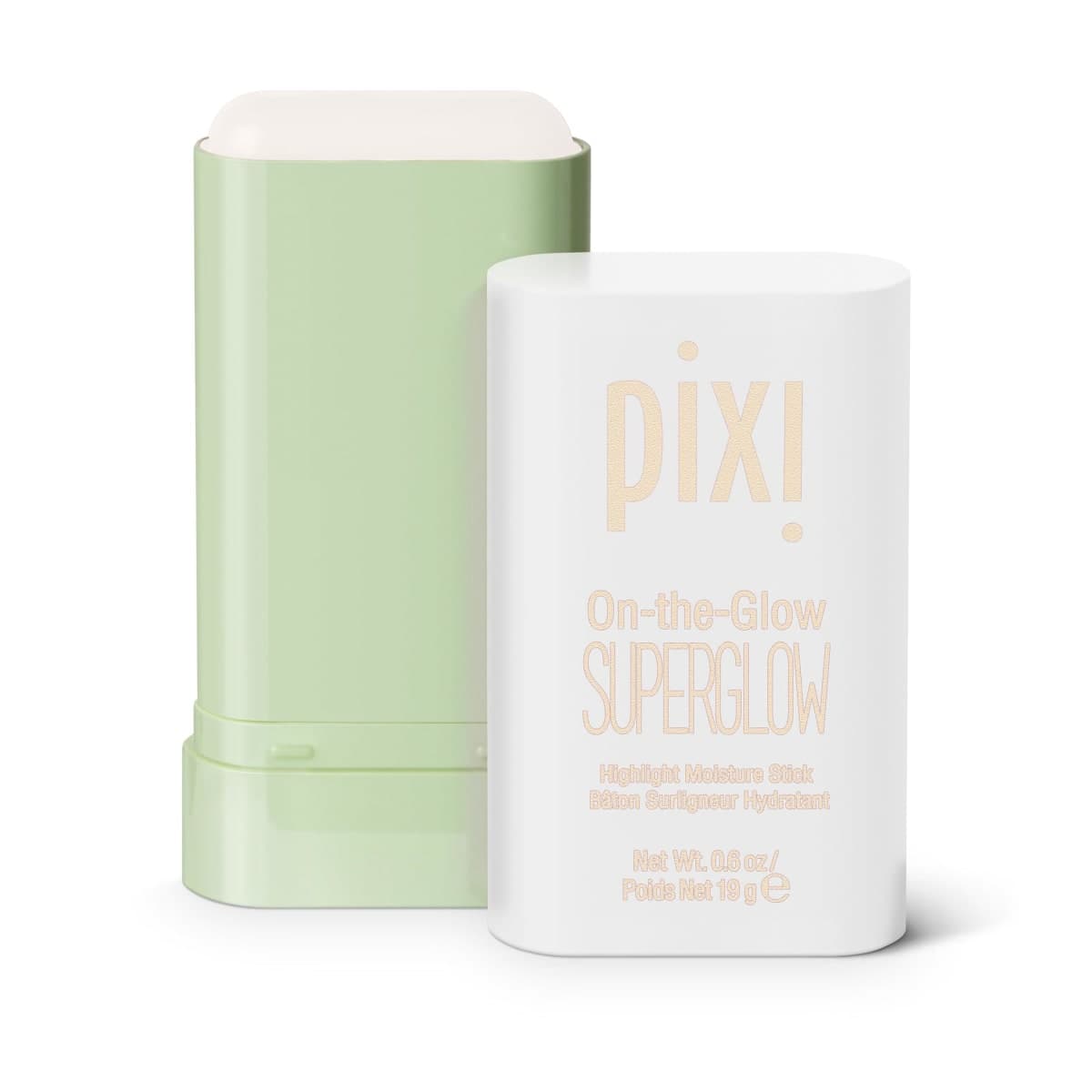 Pixi ON-THE-GLOW SuperGlow Cream Highlighter Stick, Dewy | Ice Pearl — image 1