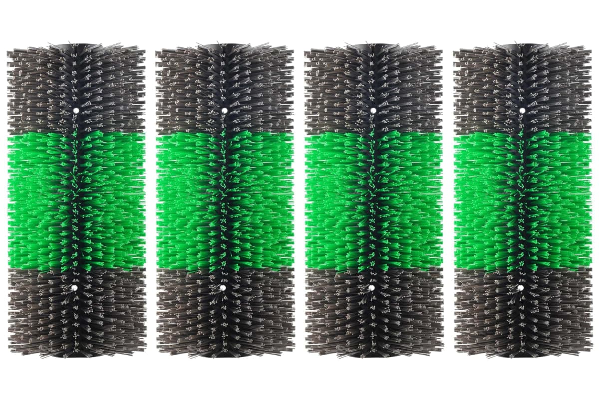 KUNBEIEN 4PCS Livestock Scratch Brushes, Horse Scratcher Full Massage Brush Kit, Relieve Itching on the Back, Suitable for Horse, Cattle, Sheep, Pig (Green) — image 1