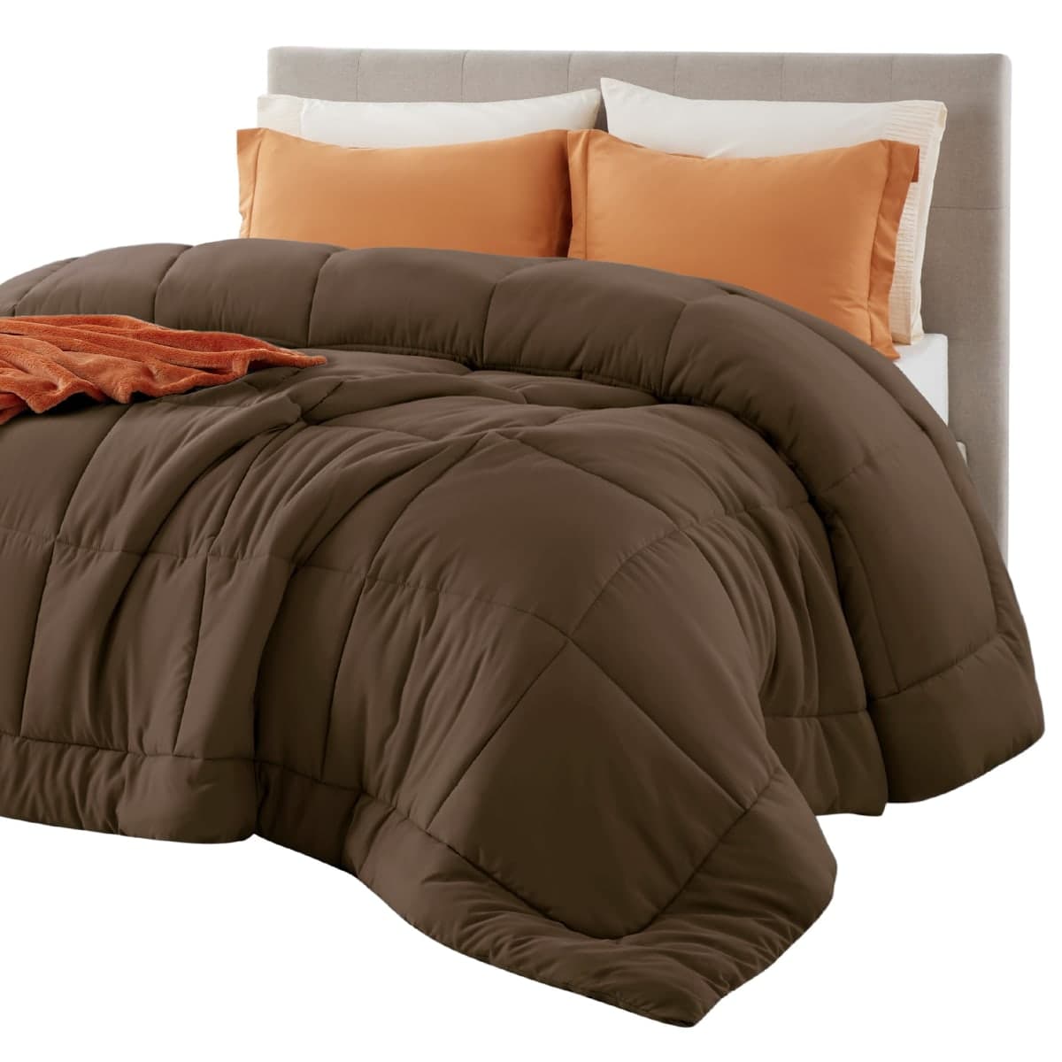 Bedsure Comforter Duvet Insert, Quilted Bedding Blanket, Oeko-TEX — image 1