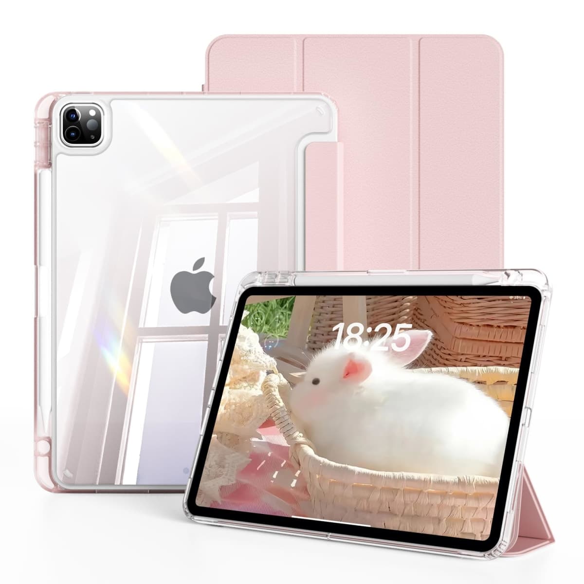GKABXY Case for iPad Pro 11 Inch 4th/3rd/2nd Gen 2022/2021/2020,Pink — image 1
