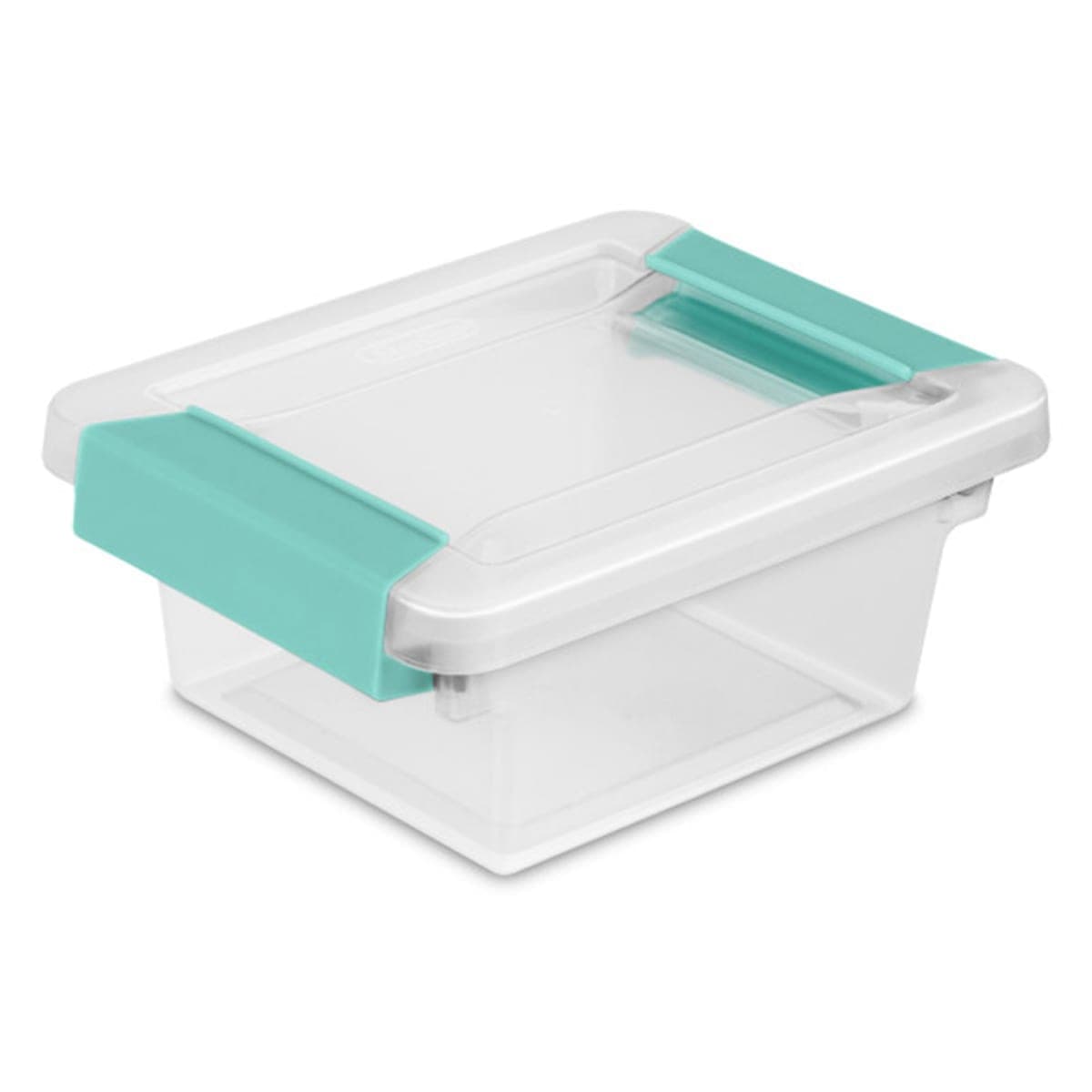 Sterilite 19698606 Mini Clip Box, 6-Pack,Blue