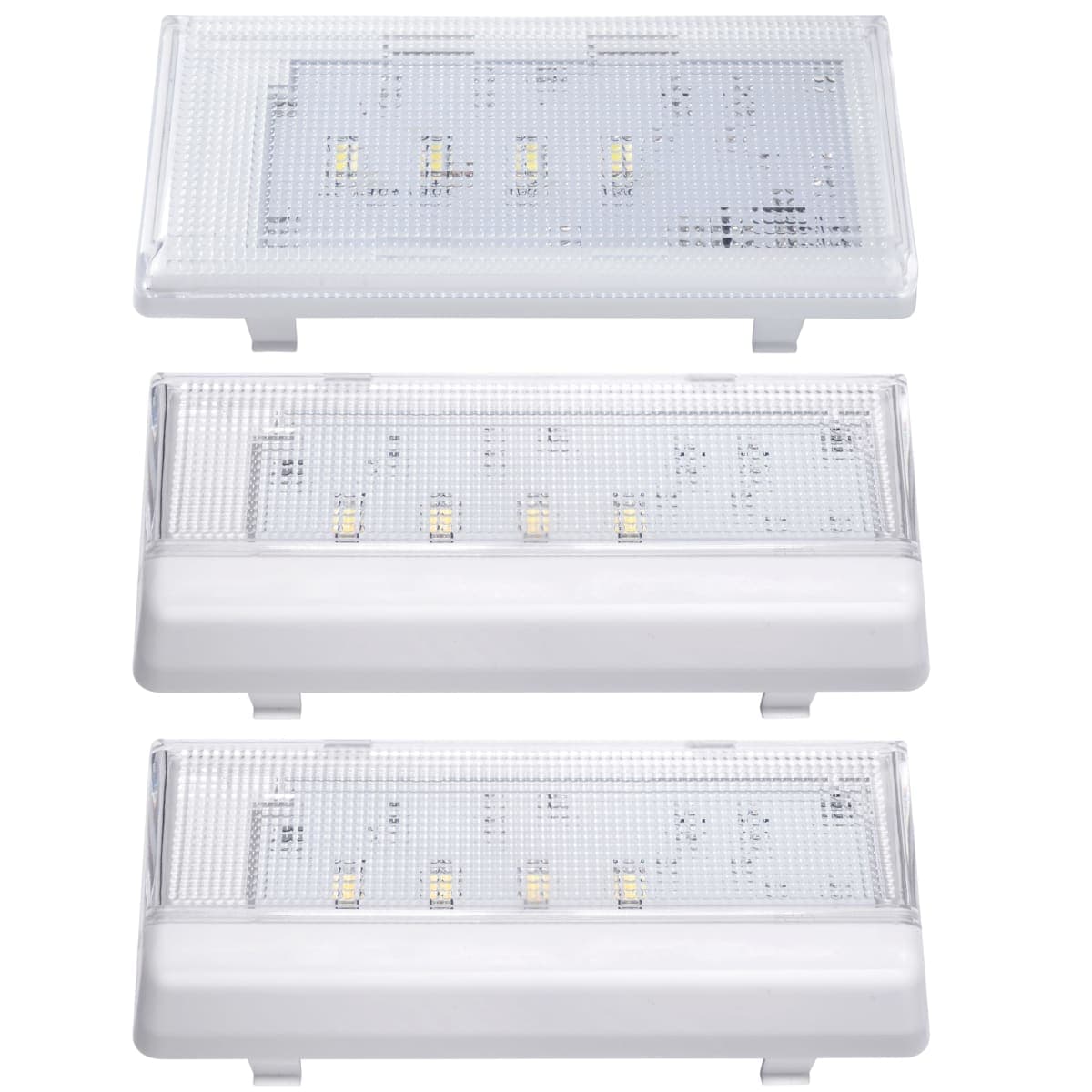 Refrigerator Lighting Set - 1 Pack W10515058 and 2 Pack W10515057 Refrigerator LED Light Fit for Whirl-Pool Refrigerators, Replace 3021142 3021141 AP6022534 AP6022533 PS11755867 PS11755866 — image 1
