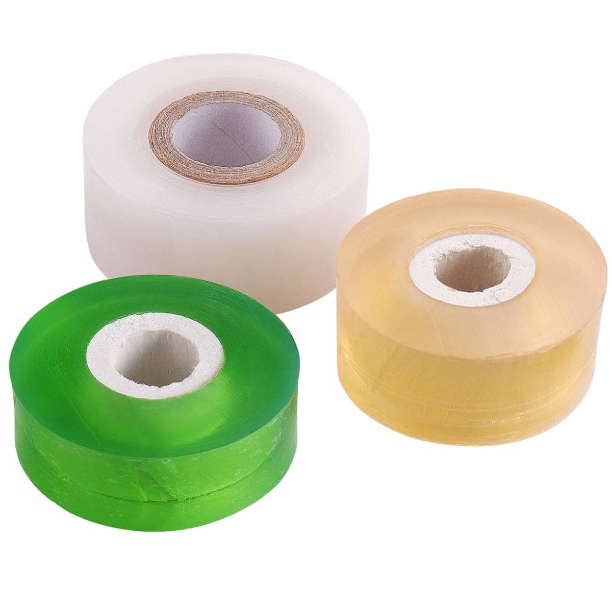 NAYE Grafting Tape for Fruit Trees,3 Pcs Stretchable Floristry Film,3 Color with Various Elasticity,Plants Repair Budding Tape — image 1