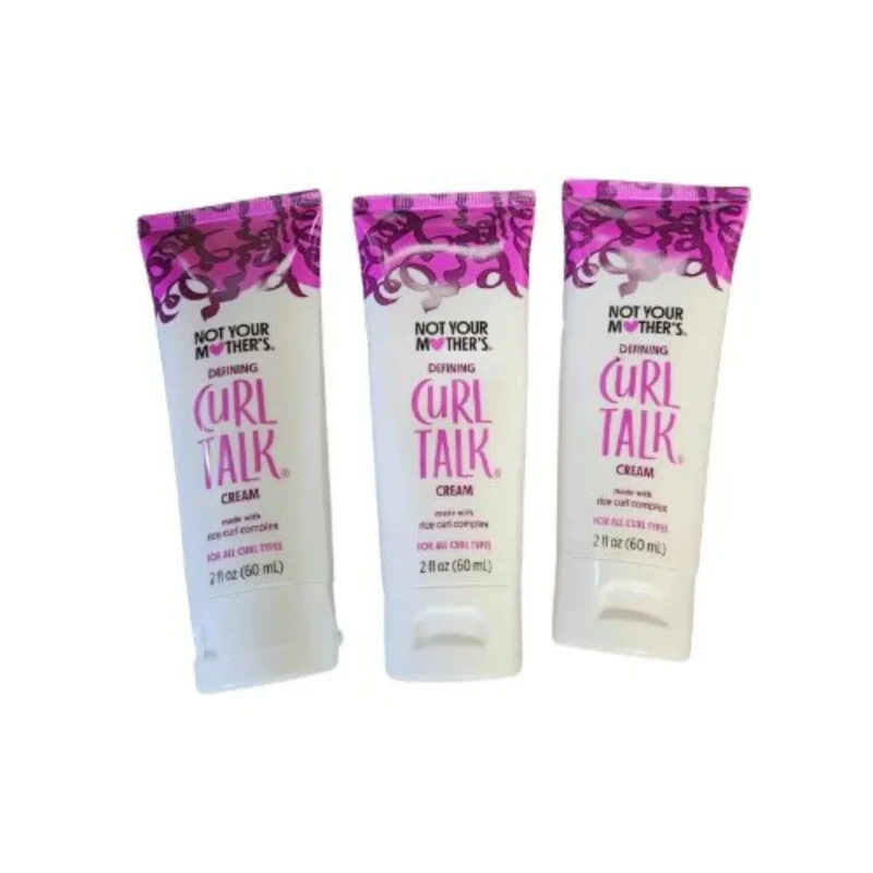 Not Your Mother's Curl Talk Defining Cream, 2oz, frizz control, curl definition, white