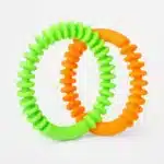 Brand new Sun Squad Easy Grip Diving Rings, green and orange, set of two.