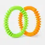 Brand new Sun Squad Easy Grip Diving Rings, green and orange, set of two.