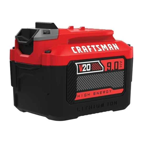 CRAFTSMAN V20 9.0Ah Battery (CMCB209) - High-capacity power for your tools.