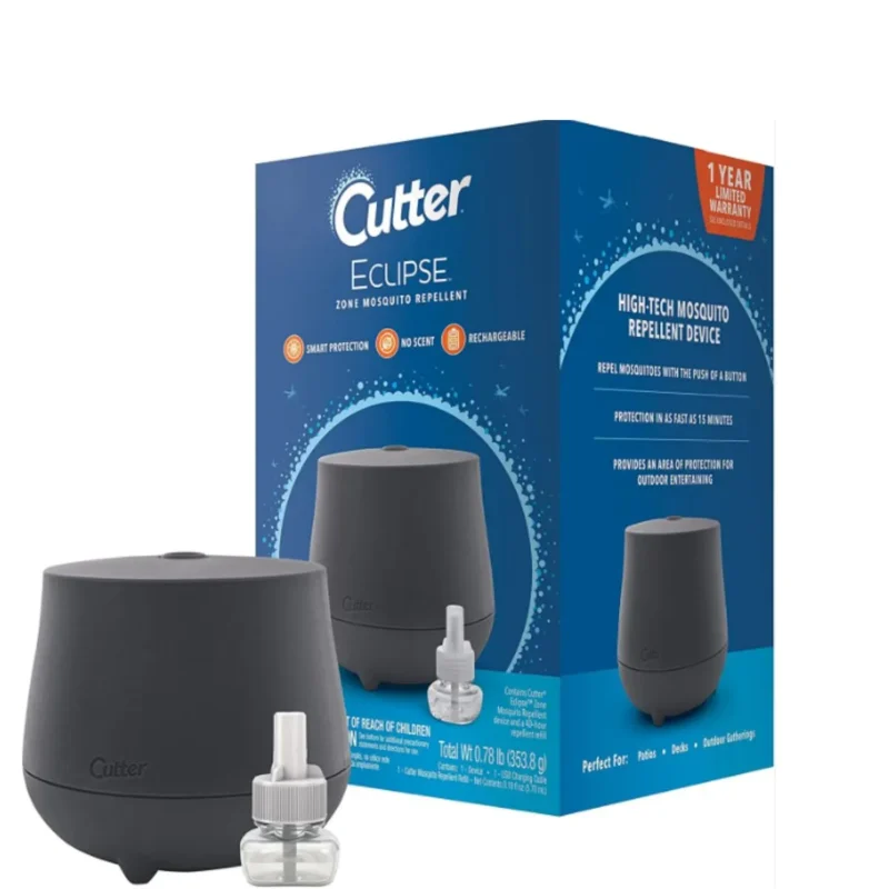 Cutter Eclipse Zone Mosquito Repellent Device, Green, protects up to 30ft.