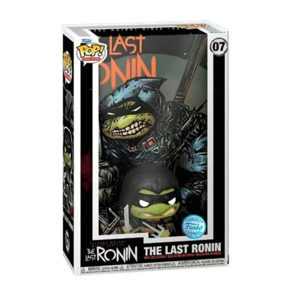 Limited Edition Funko Pop! The Last Ronin Comic Cover #7. A must-have for TMNT collectors.