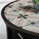 Hampton Bay Ellington 4-Piece Steel Outdoor Patio Seating Set with Malachite Green Cushions