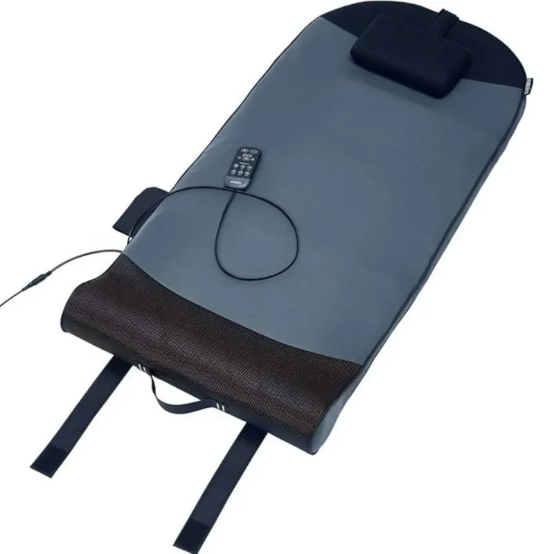 HoMedics White Fitness Stretching Mat with Air Compression, 3 intensity levels. Improve flexibility and relieve muscle tension.