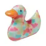 Colorful Sun Squad inflatable duck sprinkler, 3ft 4in long, perfect for summer fun in Toronto, Oakville, and Mississauga.