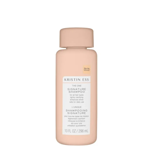 Kristin Ess The One Signature Shampoo, purple bottle, salon-quality hair care