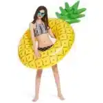 Luxy Float Large Inflatable Pineapple Pool Float for Adults - Yellow/Green