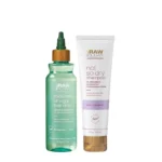 Raw Sugar Hair Care Kit: Rosemary + Apple Cider Vinegar Rinse & Dry Shampoo. Sulfate & Paraben-Free. Vegan & Cruelty-Free.